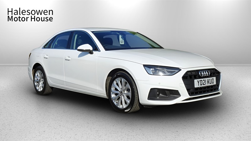 Audi A4 2.0 Tdi 35 Technik Saloon S Tronic Euro YD21KUO White #2