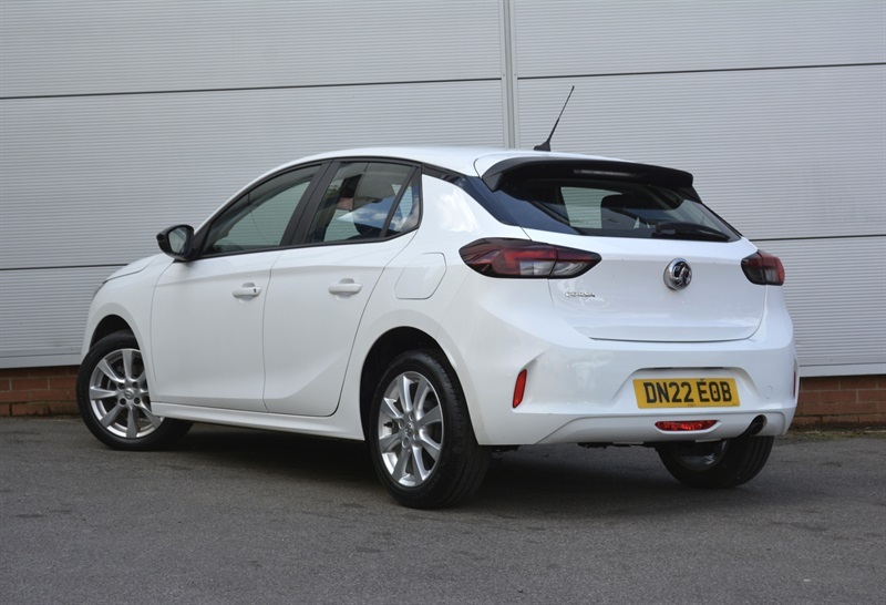 Vauxhall Corsa 1.2 Se Edition Hatchback Euro 6 DN22EOB White #4