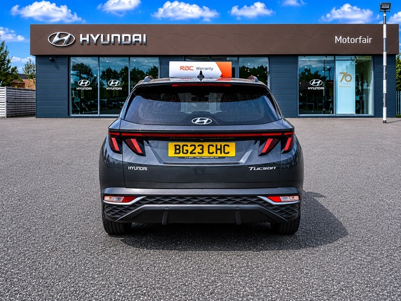 Hyundai Tucson 1.6 T-gdi Se Connect Suv Euro 6 BG23CHC Grey #4