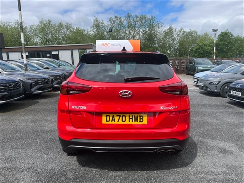Hyundai Tucson 1.6 Crdi Mhev N Line Suv Hybrid Dct Eur DA70HWB Red #4