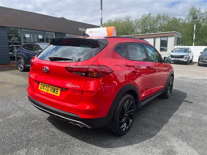 Hyundai Tucson 1.6 Crdi Mhev N Line Suv Hybrid Dct Eur DA70HWB Red #3