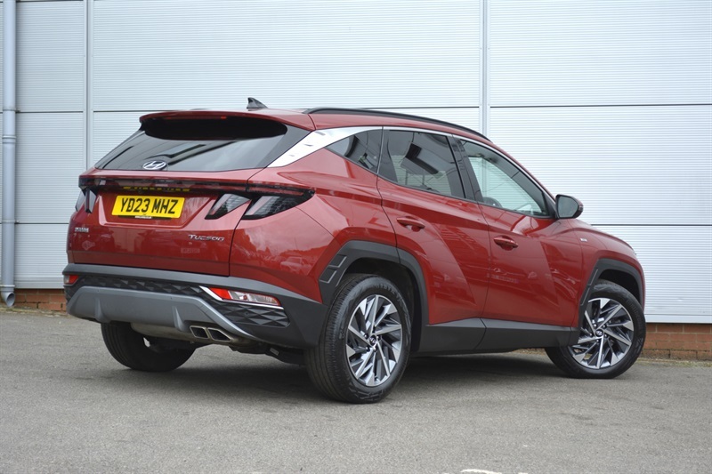 Hyundai Tucson 1.6 T-gdi Mhev Premium Suv Hybrid Dct E YD23MHZ Red #6