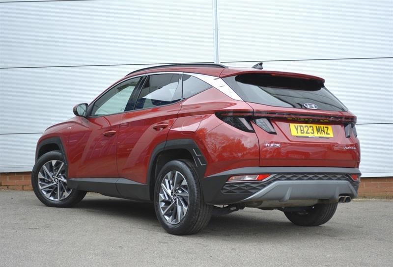 Hyundai Tucson 1.6 T-gdi Mhev Premium Suv Hybrid Dct E YD23MHZ Red #4
