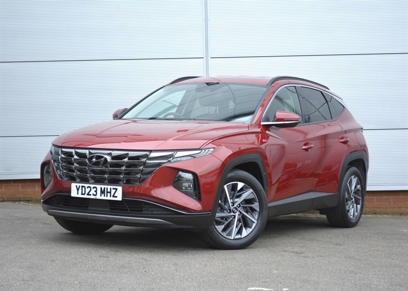 Hyundai Tucson 1.6 T-gdi Mhev Premium Suv Hybrid Dct E YD23MHZ Red #2