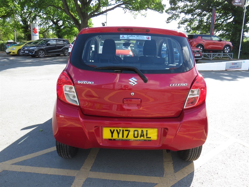 Suzuki Celerio 1.0 Sz2 Hatchback Euro 6 68 Ps YY17OAL Red #6