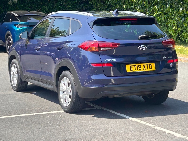 Hyundai Tucson 1.6 Gdi Se Nav Suv Euro 6 Ss ET19XTO Blue #4