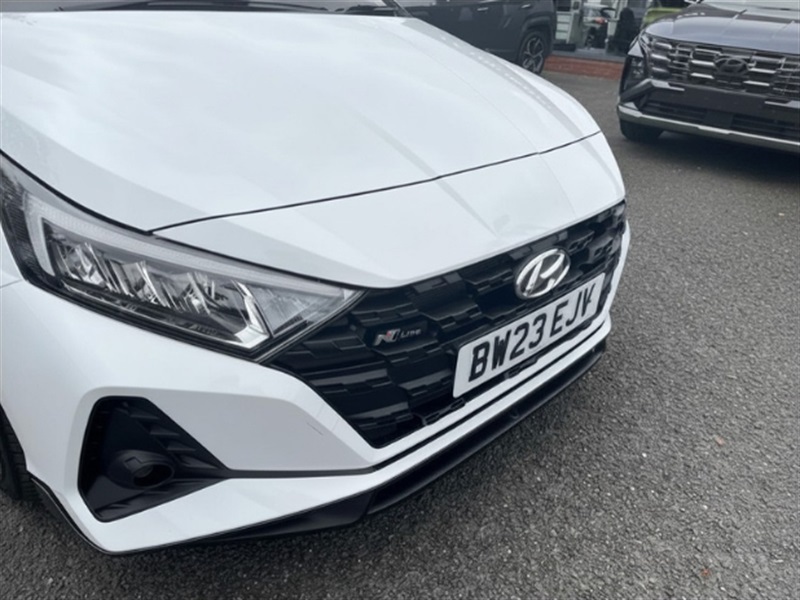 Hyundai I20 1.0 T-gdi Mhev N Line Hatchback Hybrid White #5