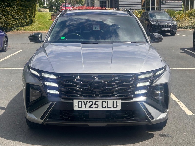 Hyundai Tucson 1.6 T-gdi N Line S Suv Hybrid Euro DY25CLU Silver #3