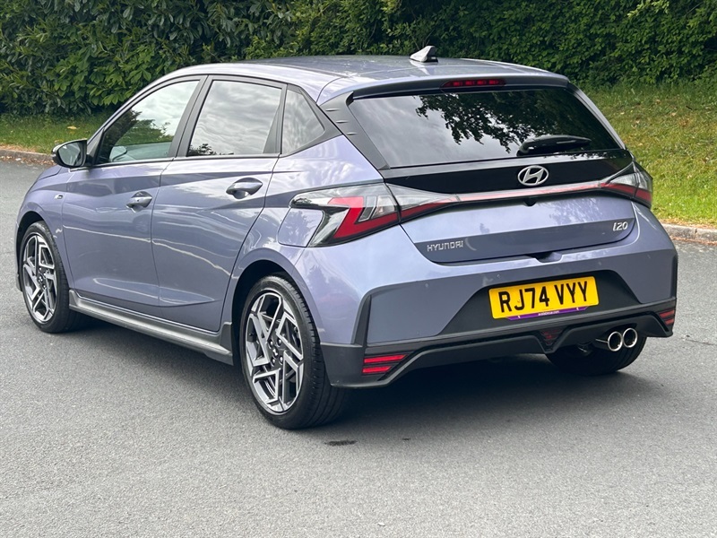 Hyundai I20 1.0 T-gdi N Line S Hatchback Eur RJ74VYY Blue #6
