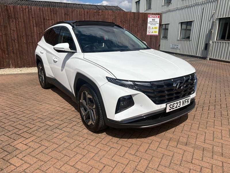 Hyundai Tucson 1.6 H T-gdi Ultimate Suv Hybrid Eu White