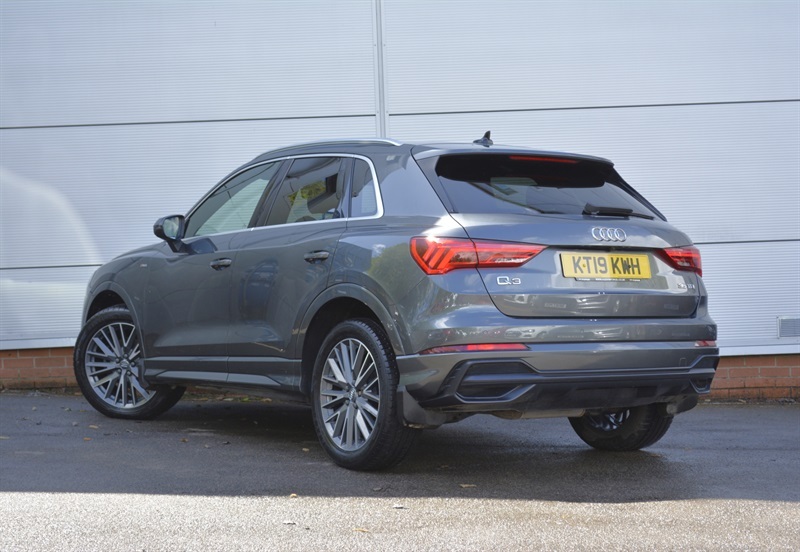 Audi Q3 2.0 Tdi 35 S Line Suv S Tronic Euro 6 KT19KWH Grey #4