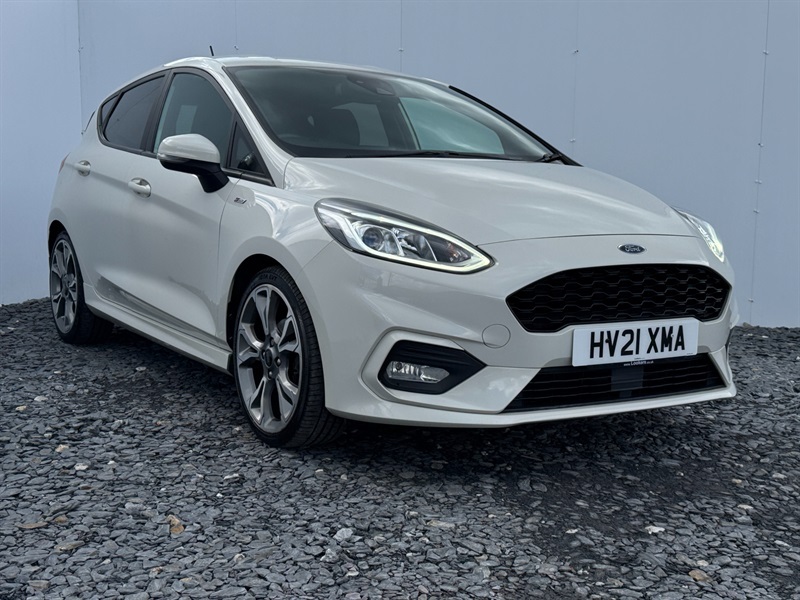 Ford Fiesta 1.0T Ecoboost Mhev St-line X Edition Hatchback White
