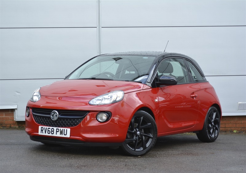 Vauxhall Adam 1.2I Energised Hatchback Euro 6 RV68PWU Red #2