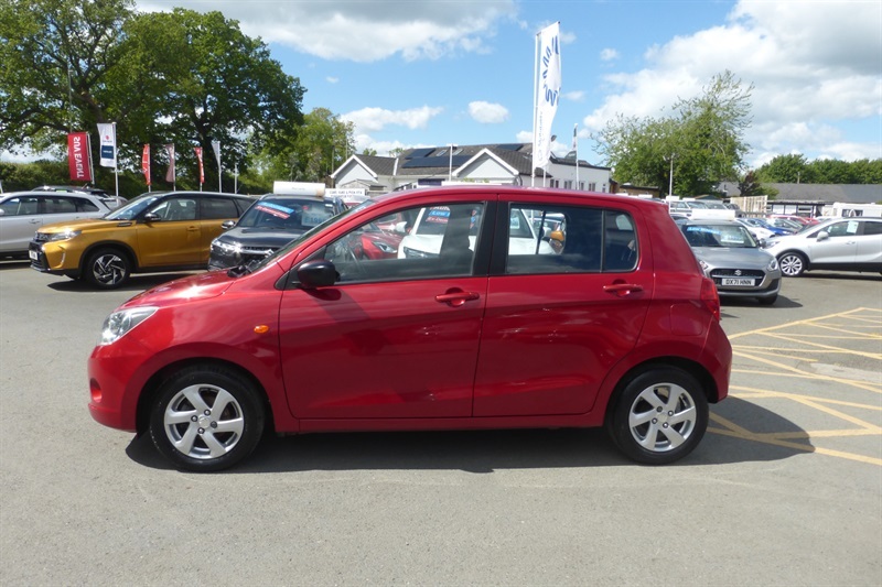 Suzuki Celerio 1.0 Sz3 Hatchback Euro 6 68 Ps Red #4