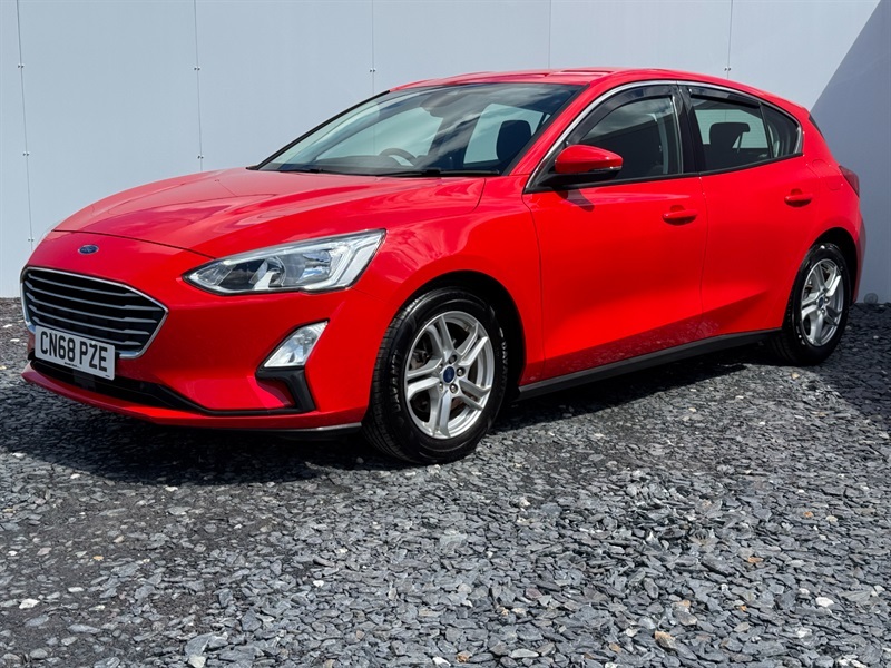 Ford Focus 1.0T Ecoboost Zetec Hatchback Eu CN68PZE Red #3