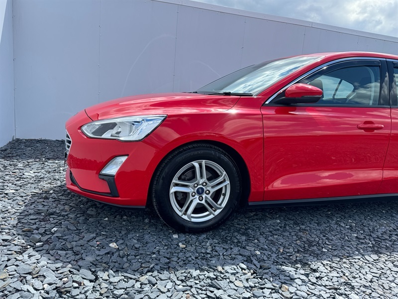 Ford Focus 1.0T Ecoboost Zetec Hatchback Eu CN68PZE Red #5