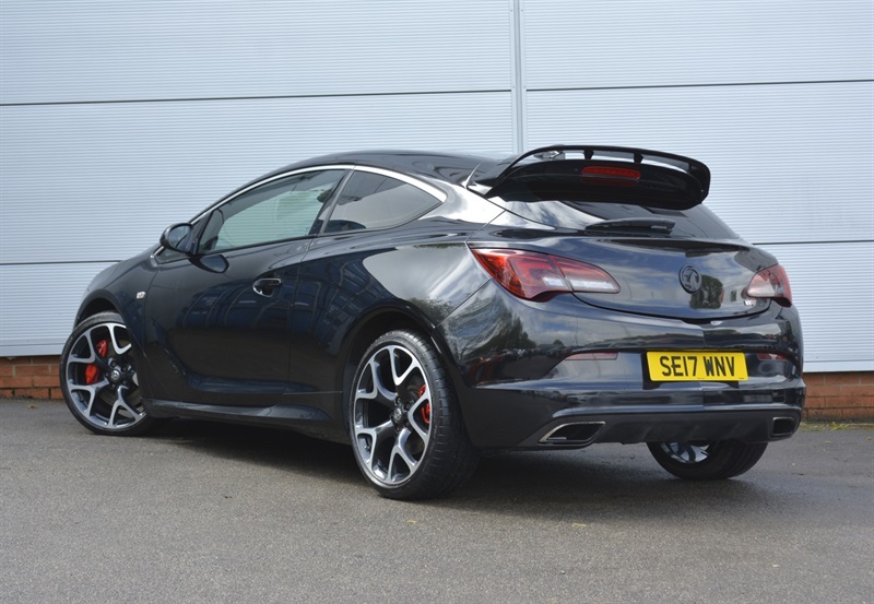 Vauxhall Astra 2.0T Vxr Coupe Euro 6 Ss 280 SE17WNV Black #4
