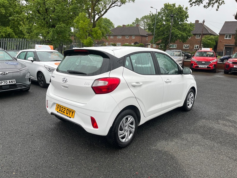 Hyundai I10 1.0 Se Hatchback Euro 6 Ss 6 FD22OYY White #3