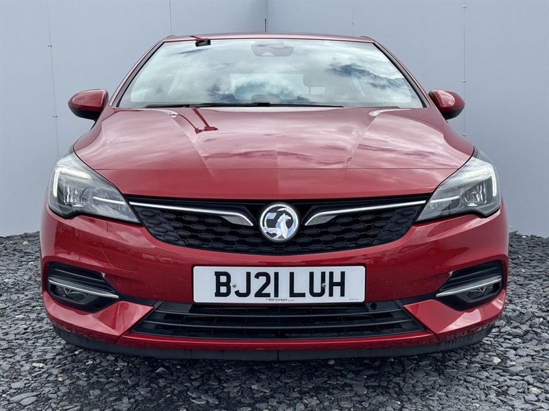 Vauxhall Astra 1.2 Turbo Sri Nav Hatchback Euro BJ21LUH Red #2