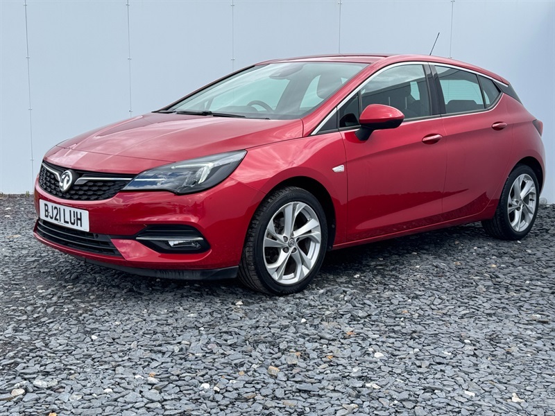 Vauxhall Astra 1.2 Turbo Sri Nav Hatchback Euro BJ21LUH Red #3