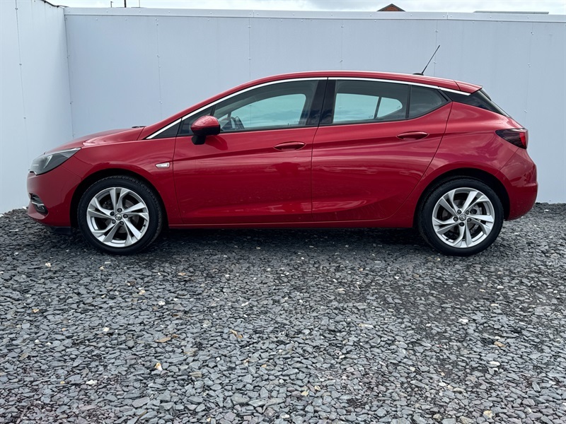 Vauxhall Astra 1.2 Turbo Sri Nav Hatchback Euro BJ21LUH Red #4