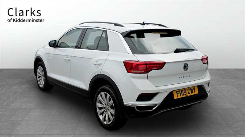 Volkswagen T-Roc 1.0 Tsi Gpf Se Suv Euro 6 Ss FH19CWY White #4