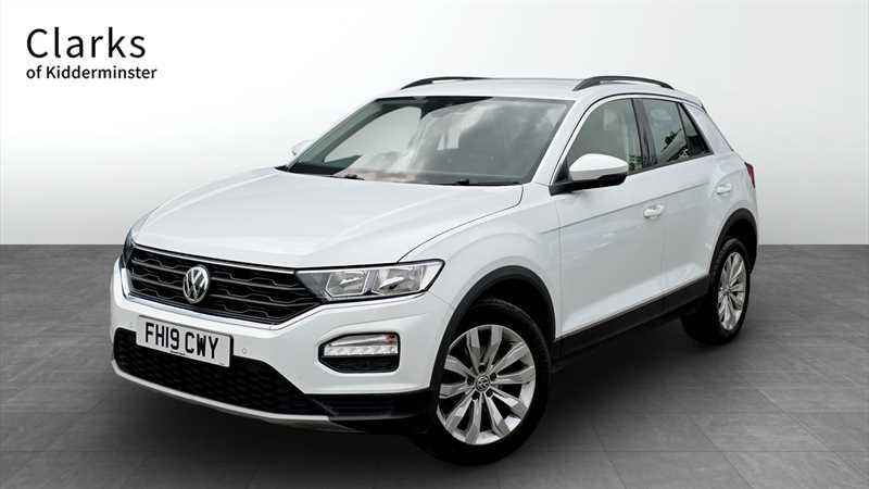 Volkswagen T-Roc 1.0 Tsi Gpf Se Suv Euro 6 Ss FH19CWY White #2