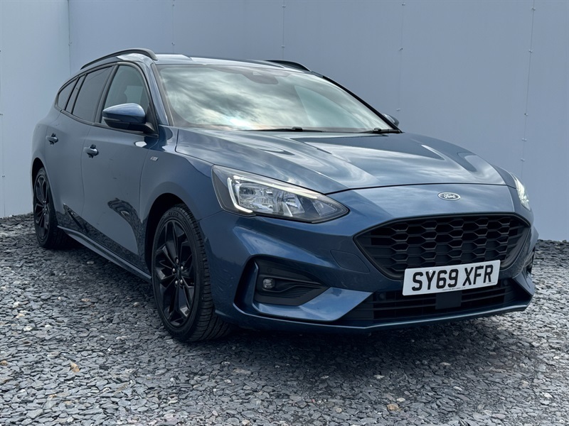 Ford Focus 1.0T Ecoboost St-line X Estate E Blue