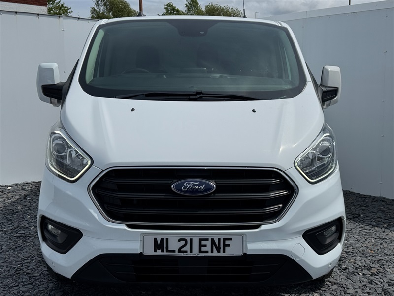 Ford Transit Custom 2.0 300 Ecoblue Limited Panel Van Manua ML21ENF White #2