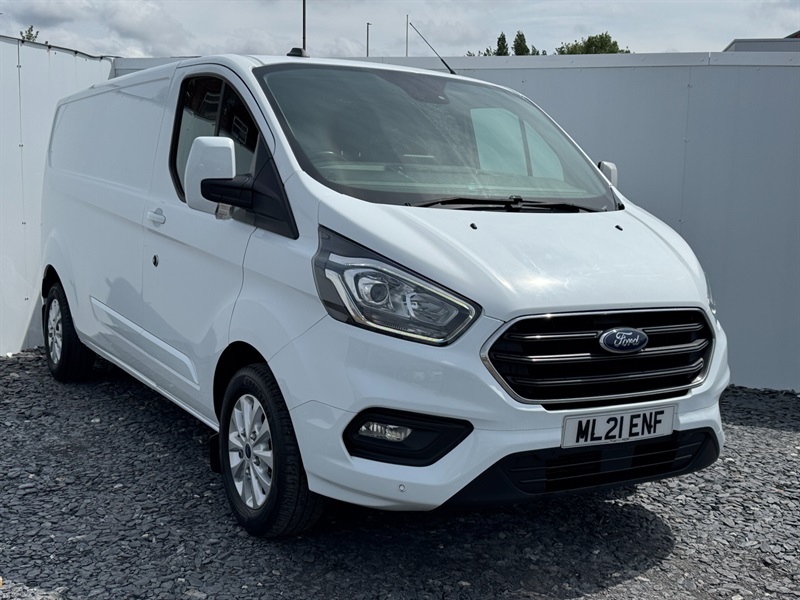 Ford Transit Custom 2.0 300 Ecoblue Limited Panel Van Manua White