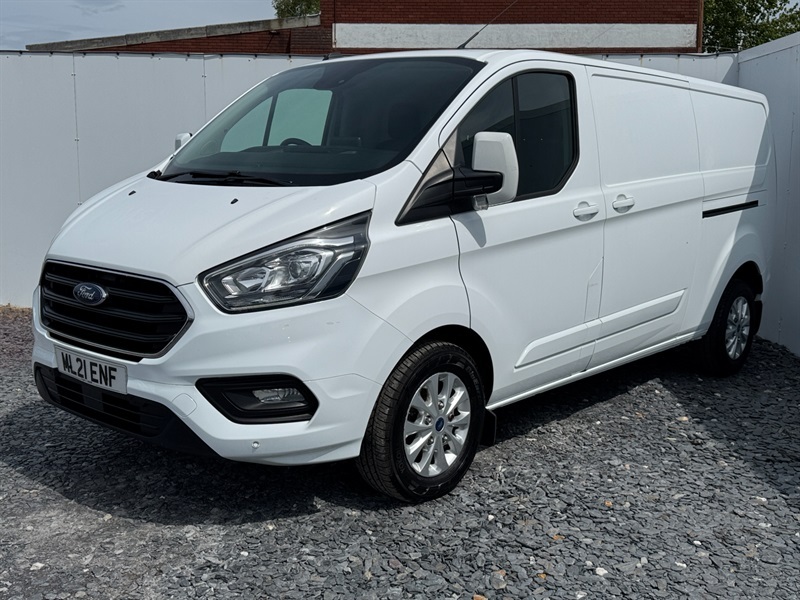 Ford Transit Custom 2.0 300 Ecoblue Limited Panel Van Manua ML21ENF White #3