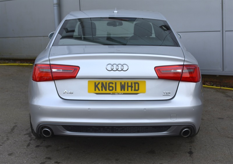 Audi A6 Saloon 3.0 Tdi V6 S Line Saloon S Tronic Quatt Silver #5
