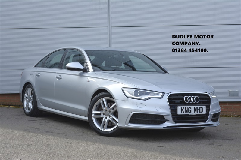 Audi A6 Saloon 3.0 Tdi V6 S Line Saloon S Tronic Quatt Silver