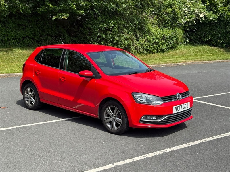Volkswagen Polo 1.2 Tsi Bluemotion Tech Match Hatchback Red