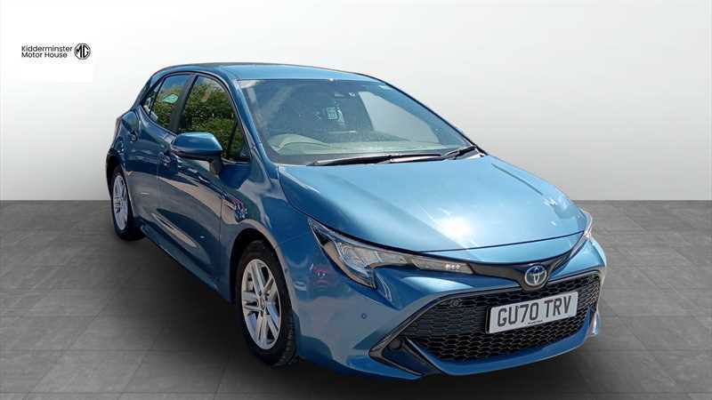 Toyota Corolla 1.8 Vvt-h Icon Tech Hatchback Hybrid Cv Blue