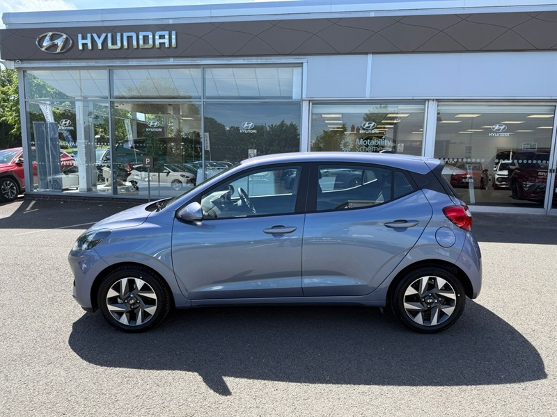Hyundai I10 1.0 Advance Hatchback Euro 6 S BD26HVL Blue #4