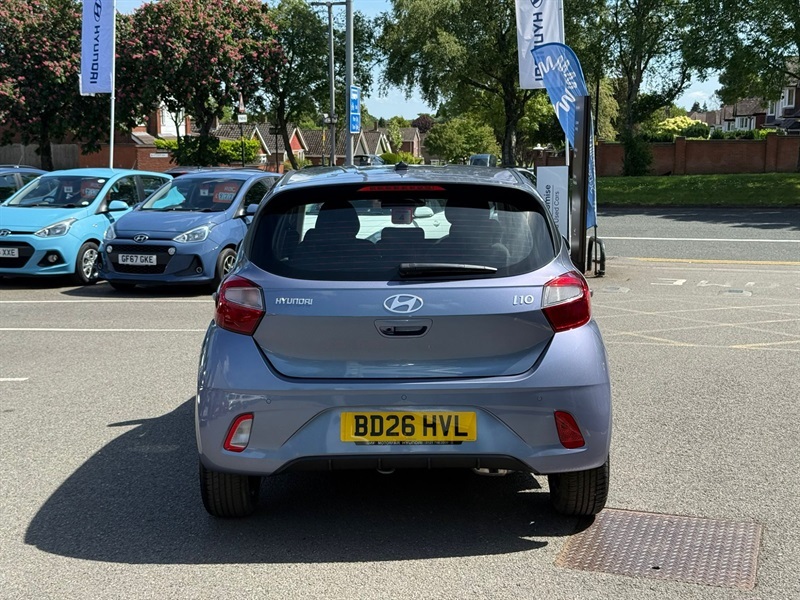 Hyundai I10 1.0 Advance Hatchback Euro 6 S BD26HVL Blue #6