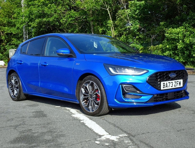 Ford Focus 1.0T Ecoboost Mhev St-line X Hatchback BA73ZFW Blue #2
