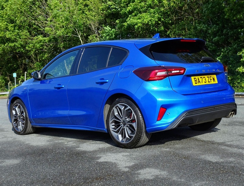 Ford Focus 1.0T Ecoboost Mhev St-line X Hatchback BA73ZFW Blue #5