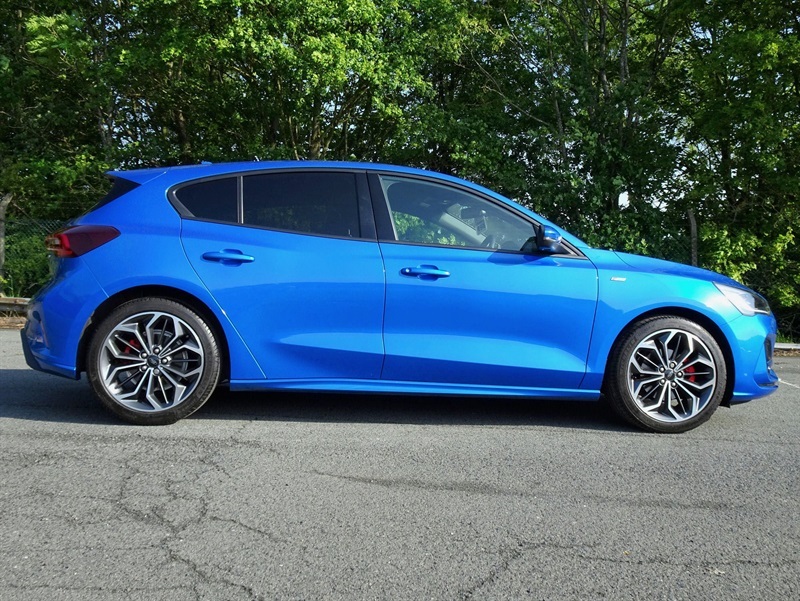 Ford Focus 1.0T Ecoboost Mhev St-line X Hatchback BA73ZFW Blue #3