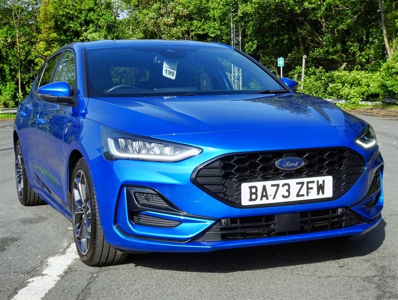 Ford Focus 1.0T Ecoboost Mhev St-line X Hatchback Blue