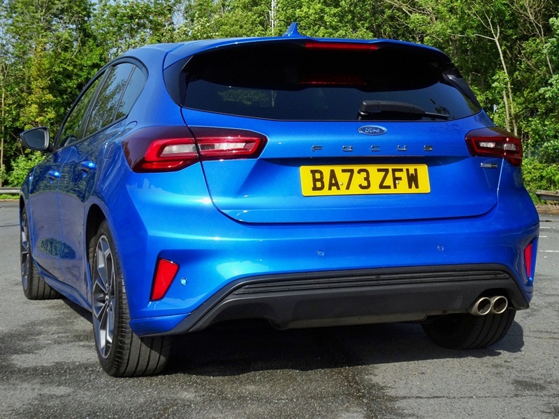 Ford Focus 1.0T Ecoboost Mhev St-line X Hatchback BA73ZFW Blue #4
