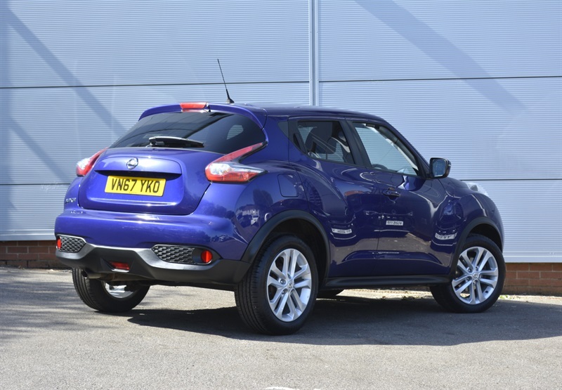 Nissan Juke 1.2 Dig-t N-connecta Suv Euro 6 VN67YKO Blue #6