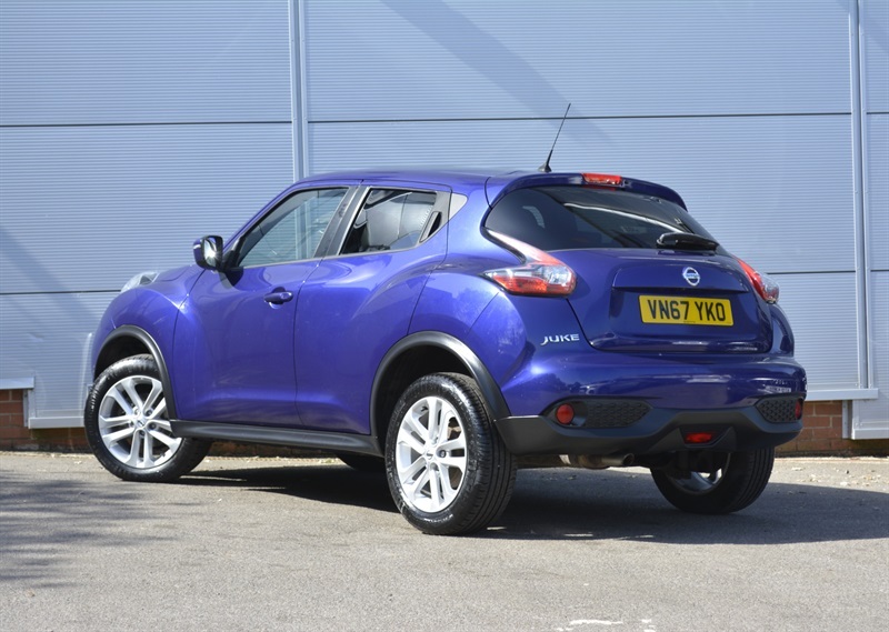 Nissan Juke 1.2 Dig-t N-connecta Suv Euro 6 VN67YKO Blue #4