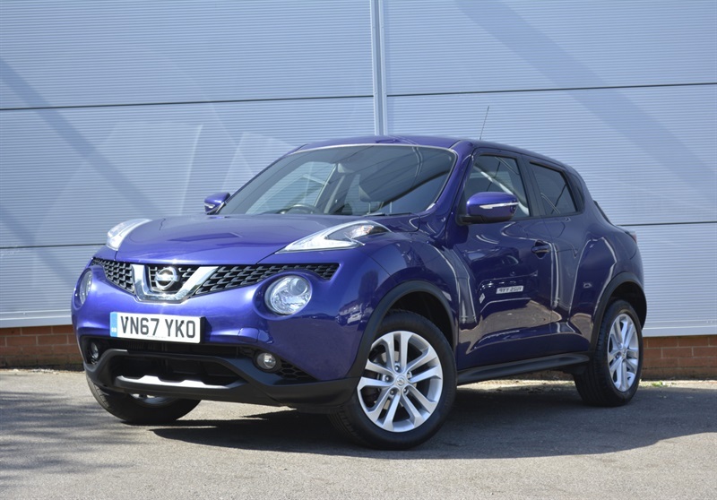 Nissan Juke 1.2 Dig-t N-connecta Suv Euro 6 VN67YKO Blue #2