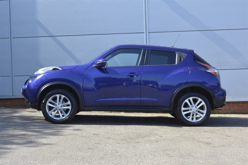 Nissan Juke 1.2 Dig-t N-connecta Suv Euro 6 VN67YKO Blue #3