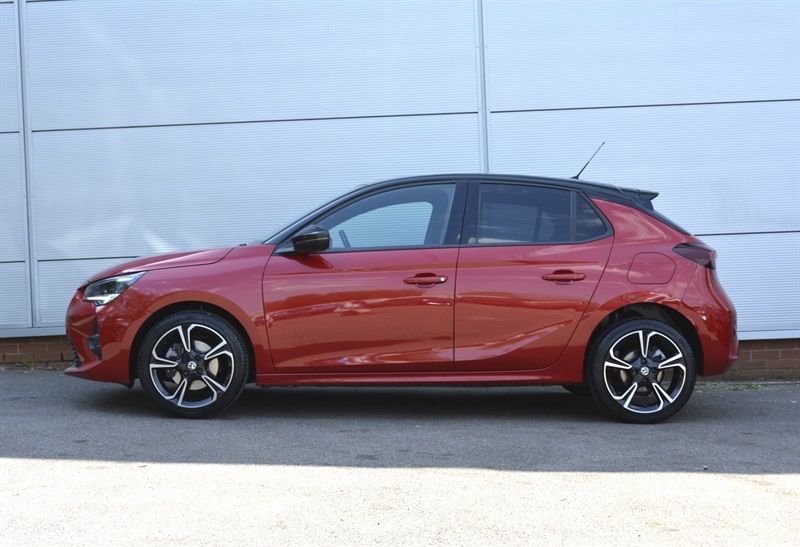 Vauxhall Corsa 1.2 Turbo Sri Premium Hatchback HN71PHA Red #3