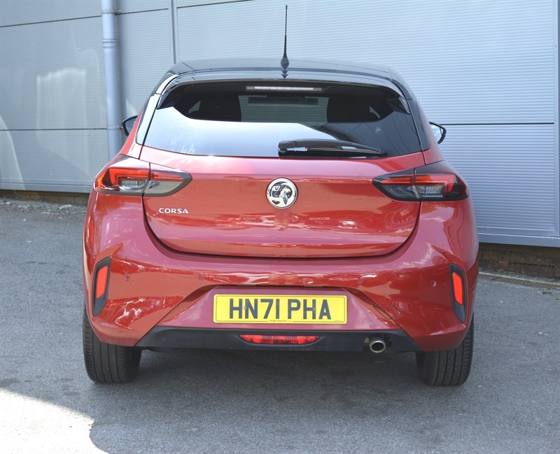 Vauxhall Corsa 1.2 Turbo Sri Premium Hatchback HN71PHA Red #5