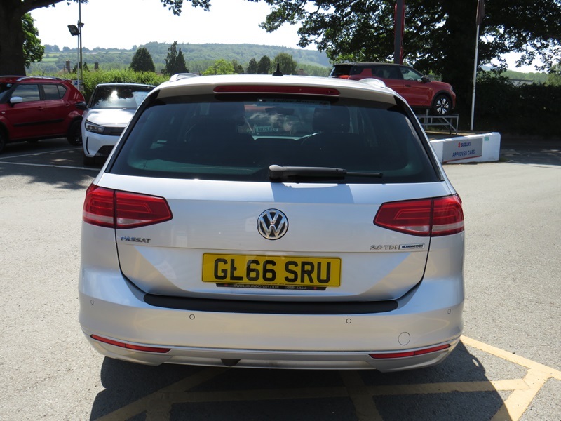 Volkswagen Passat 2.0 Tdi Bluemotion Tech Se Business Estate Die GL66SRU Silver #6