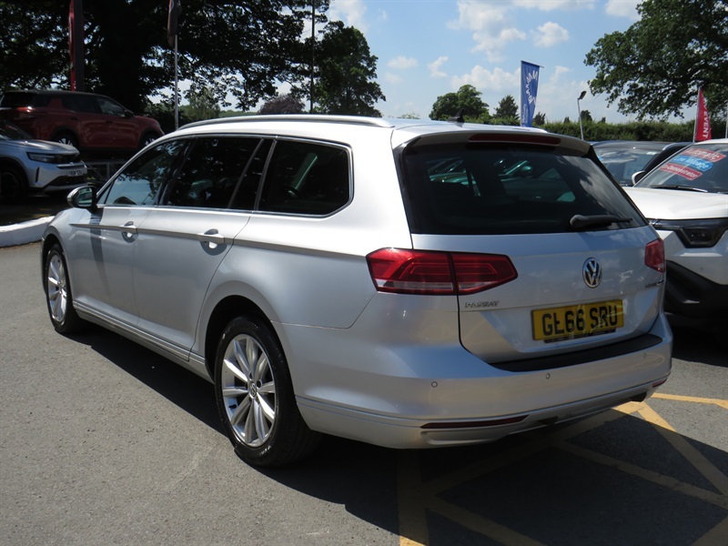 Volkswagen Passat 2.0 Tdi Bluemotion Tech Se Business Estate Die GL66SRU Silver #5